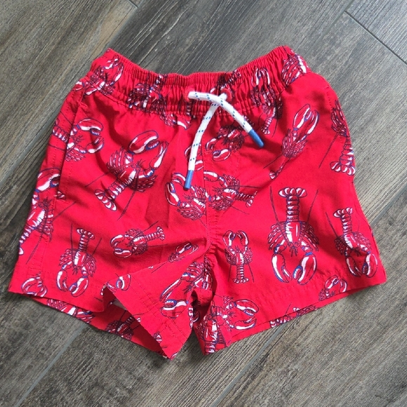 Member's Mark Other - Kids Red Lobster Print Shorts